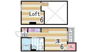 Marvel垂水山手の物件間取画像